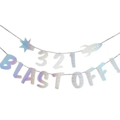 3, 2, 1 Blast Off Banner