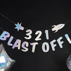 3, 2, 1 Blast Off Banner