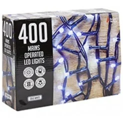 400 Cold White Outdoor Led Lights - Mains Operated