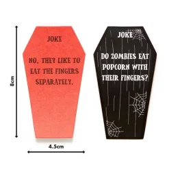 Adult Halloween Joke & Trivia Cards