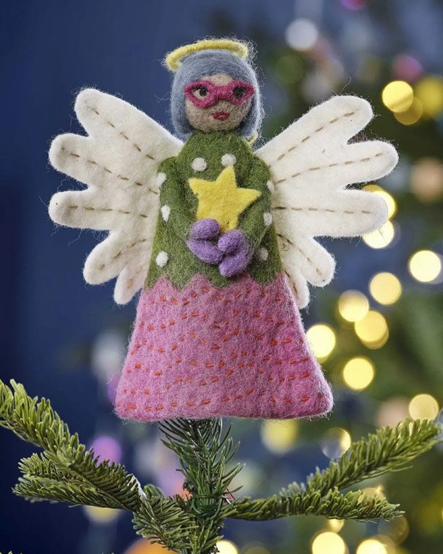 Angel Felt Tree Topper