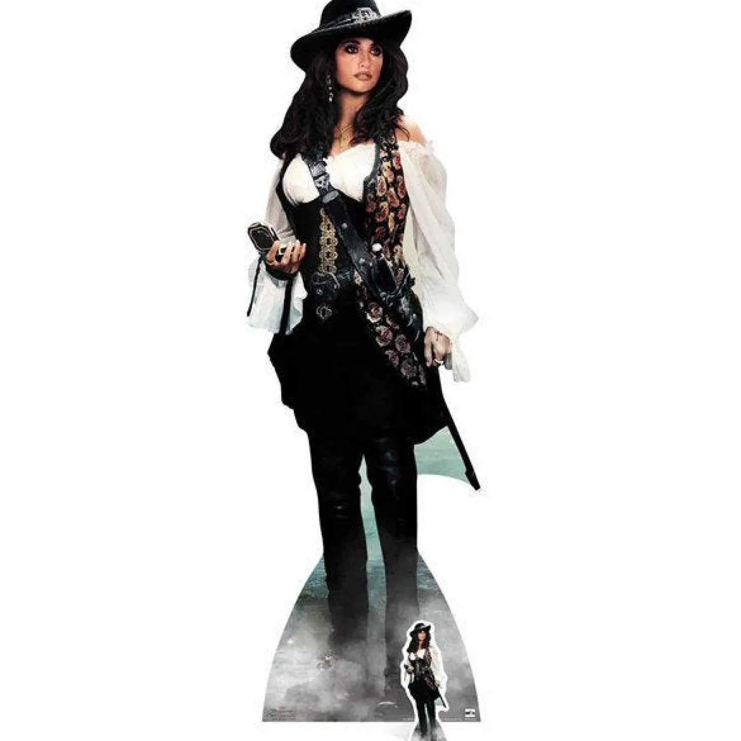 Angelica Pirates Of The Carribean Cardboard Cutout - 165Cm X 53Cm