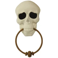 Animated Skull Doorbell - 30Cm