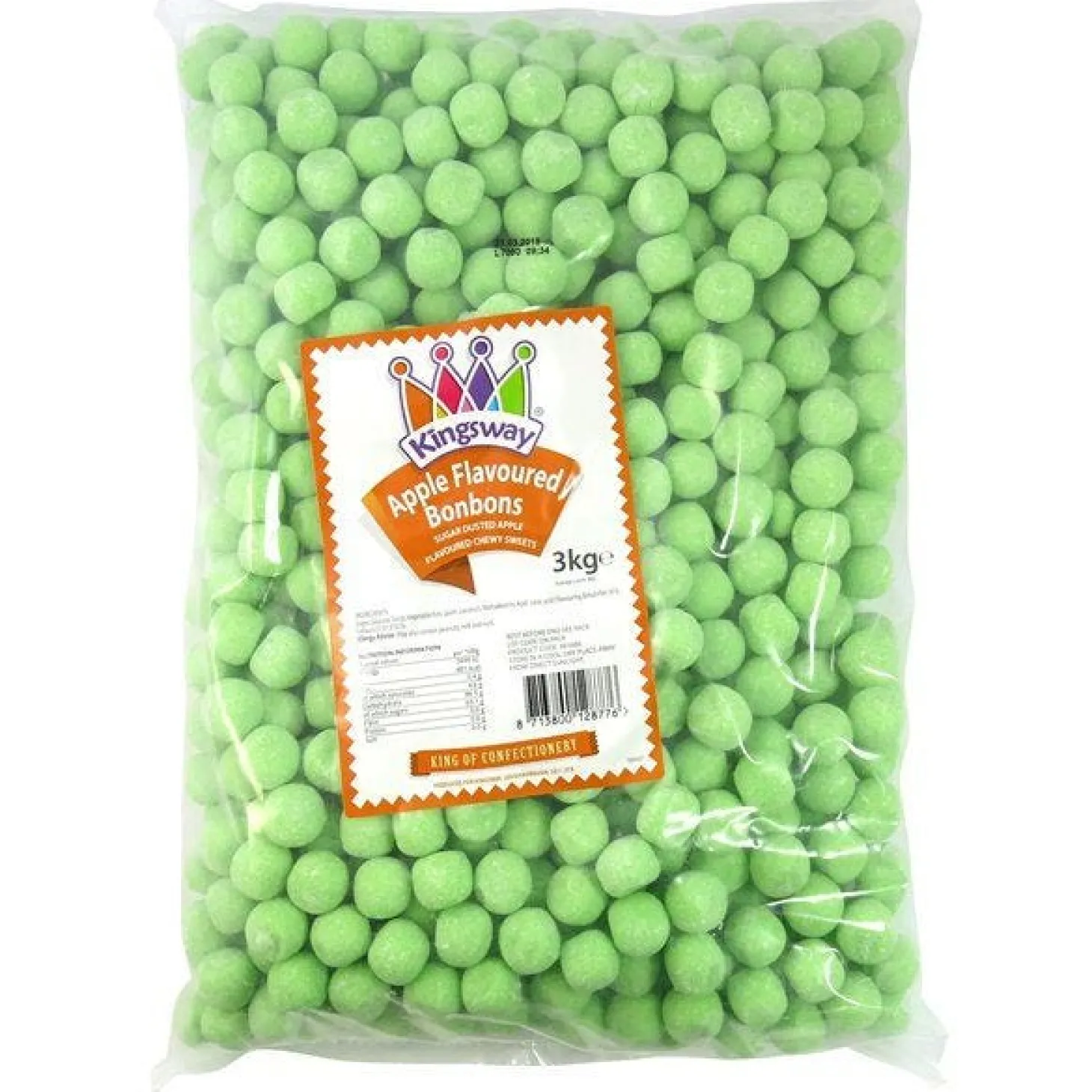 Apple Flavour Bonbons - 3Kg