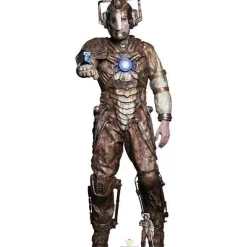Ashad The Lone Cyberman Doctor Who Cardboard Cutout - 193Cm X 73Cm