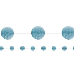 Baby Blue Honeycomb Garland Decoration - 2.1M