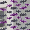 Bat String Halloween Decoration - 2M (6Pk)