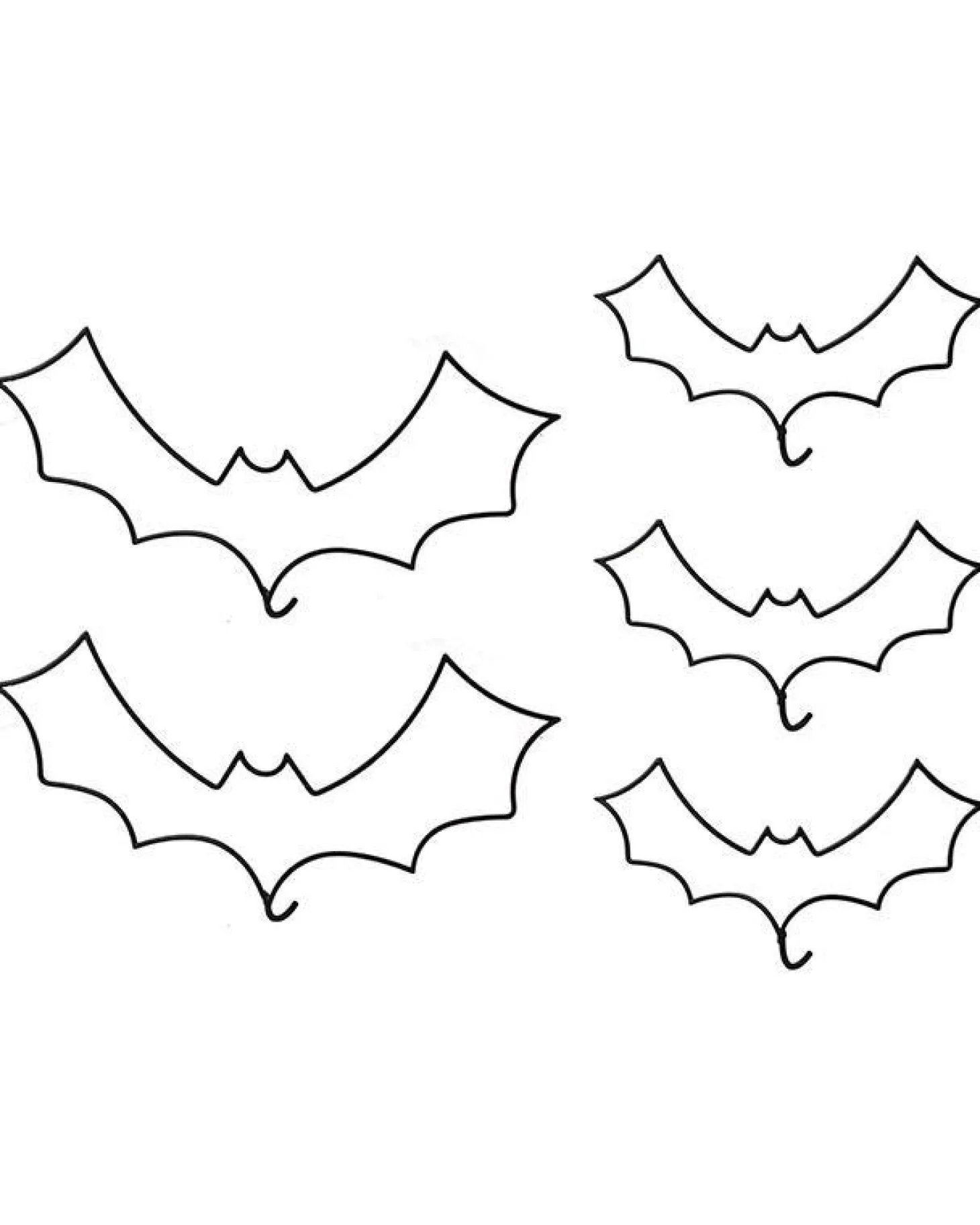 Bats Cake Decorations (5Pk)