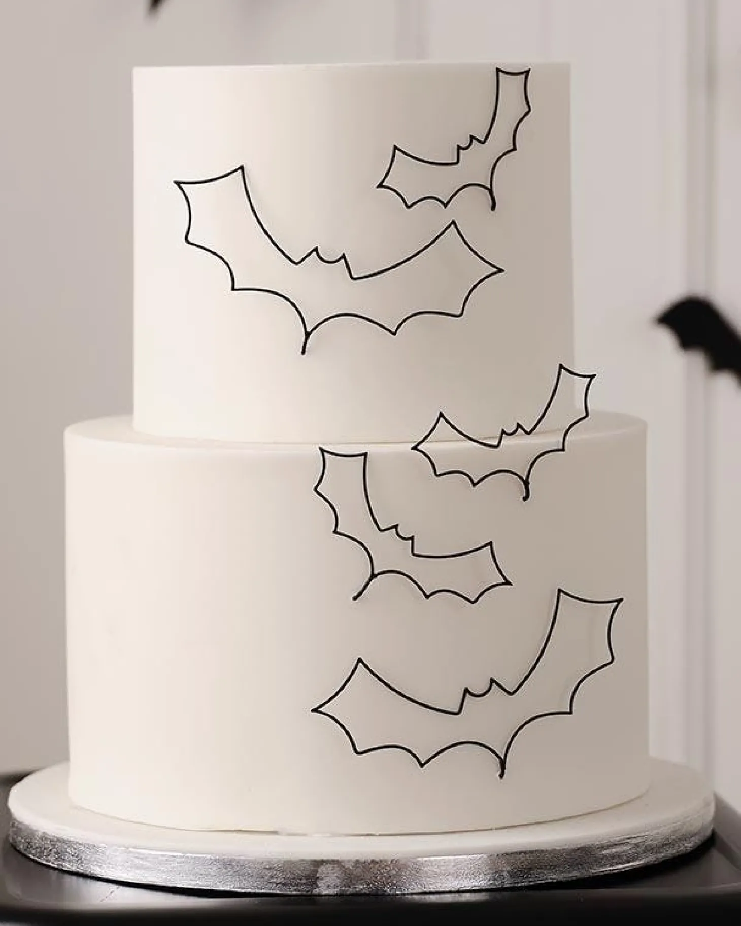 Bats Cake Decorations (5Pk)