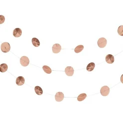 Beautiful Botanics Rose Gold Circle Garland - 5M
