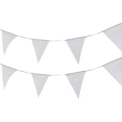 Beautiful Botanics White Fabric Bunting - 5M