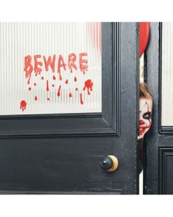 Beware Gel Window Cling