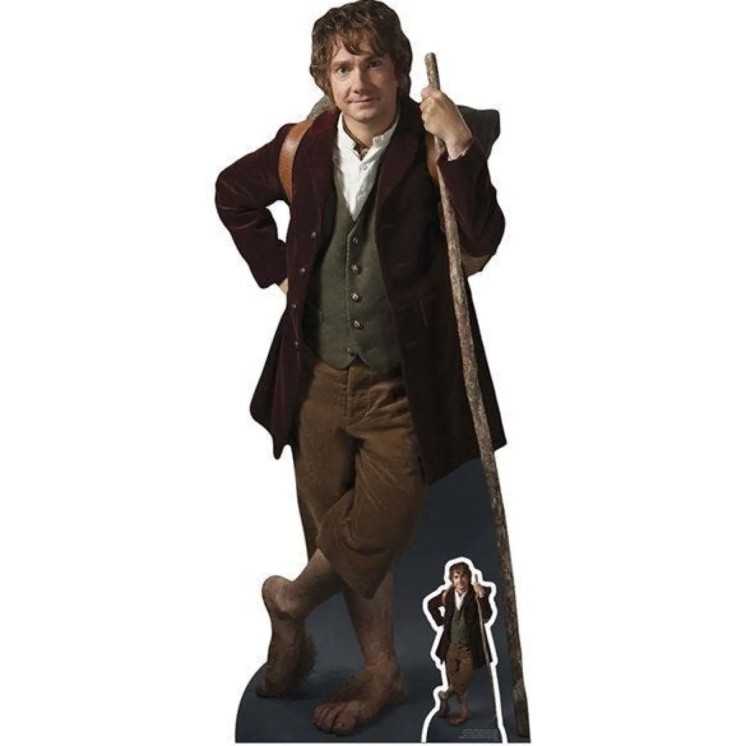 Bilbo Baggins Hobbits Movies Carboard Cutout - 133Cm X 56Cm