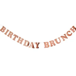 Birthday Brunch Paper Banner - 2M
