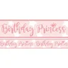 Birthday Princess Paper Banners - 1M (3Pk)