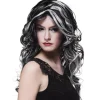 Black & Grey Gothic Wig