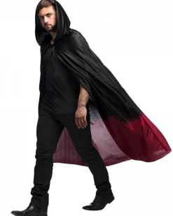 Black & Red Cape - 170Cm