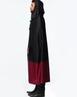 Black & Red Cape - 170Cm