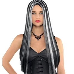 Black & White Witch Wig