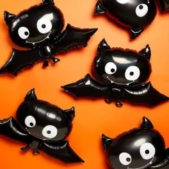 Black Bat Supershape Balloon - 24" X 41" Foil