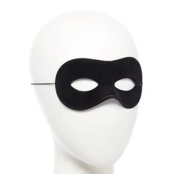 Black Domino Masquerade Mask