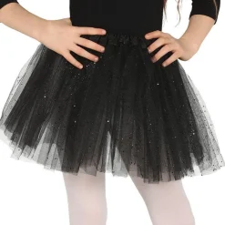 Black Glitter Tutu - Child One Size