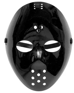 Black Hockey Mask