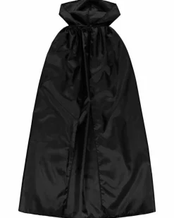 Black Hooded Cape - Child
