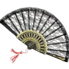 Black Lace Fan - 24Cm