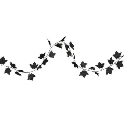 Black Leaf Garland - 1.5M