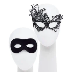 Black Masquerade Masks For Couples