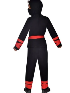 Black Ninja Warrior - Child And Teen Costume