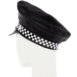 Black Police Hat - Child