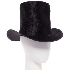 Black Victorian Top Hat - Child