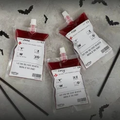 Blood Bag Drinking Pouch (5Pk)