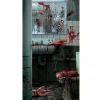 Bloody Bathroom Door Scene
