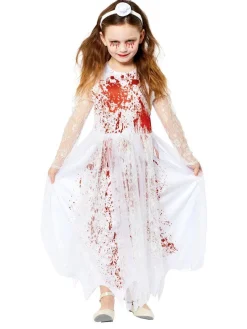 Bloody Bride Dress - Child And Teen Costume