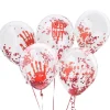 Bloody Confetti Balloons - 12" Latex (5Pk)