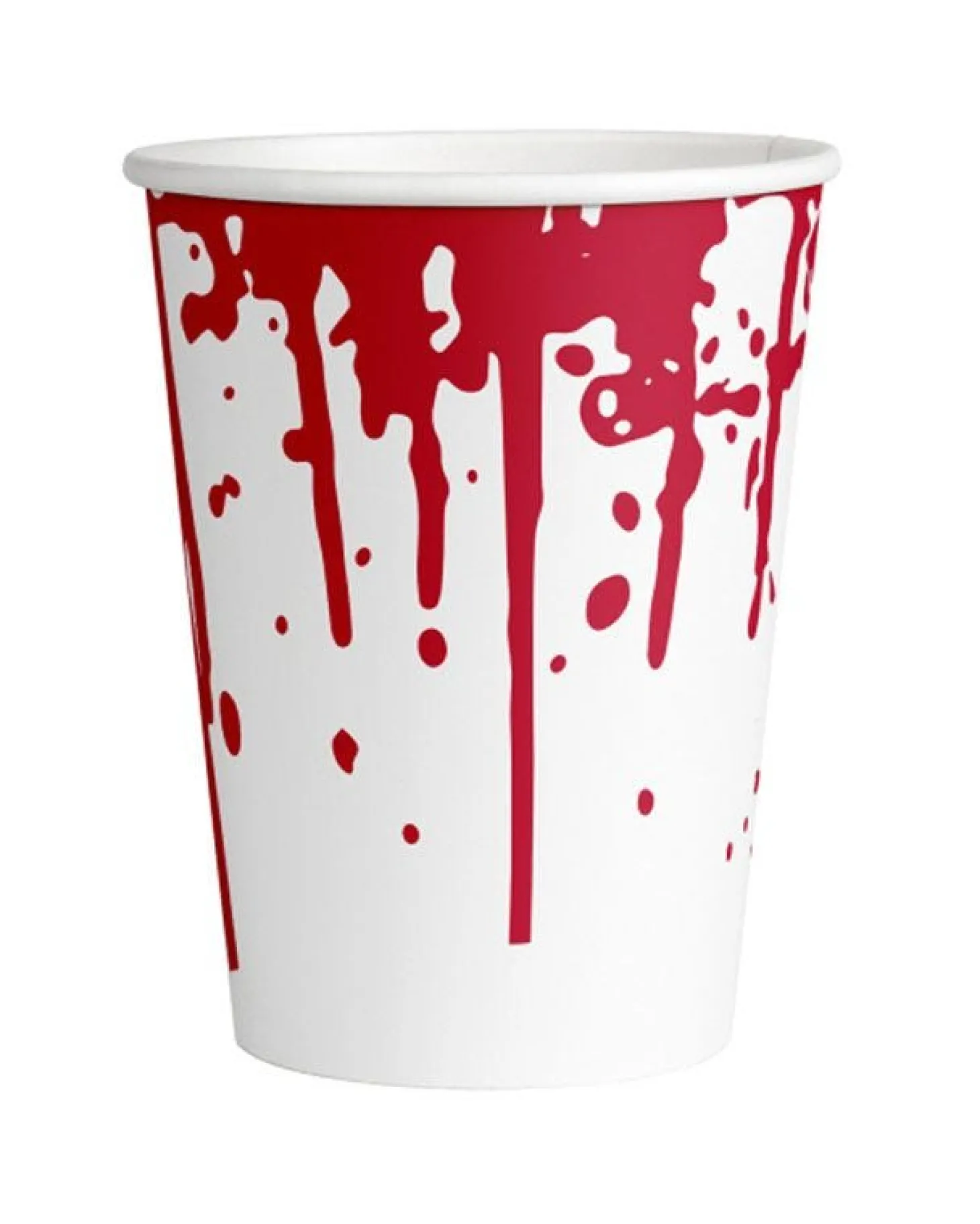Bloody Drip Paper Cup - 250Ml (8Pk)