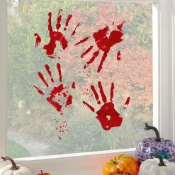 Bloody Hand Window Stickers