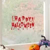 Bloody Happy Halloween Gel Window Cling