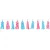 Blue & Pink Gender Reveal Foil Tassel Garland - 1.5M