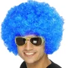 Blue Afro Wig