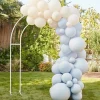 Blue And Nude Balloon Arch Kit - 75 Balloons