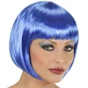 Blue Babe Bob Wig