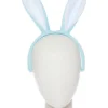 Blue Bunny Ears Headband