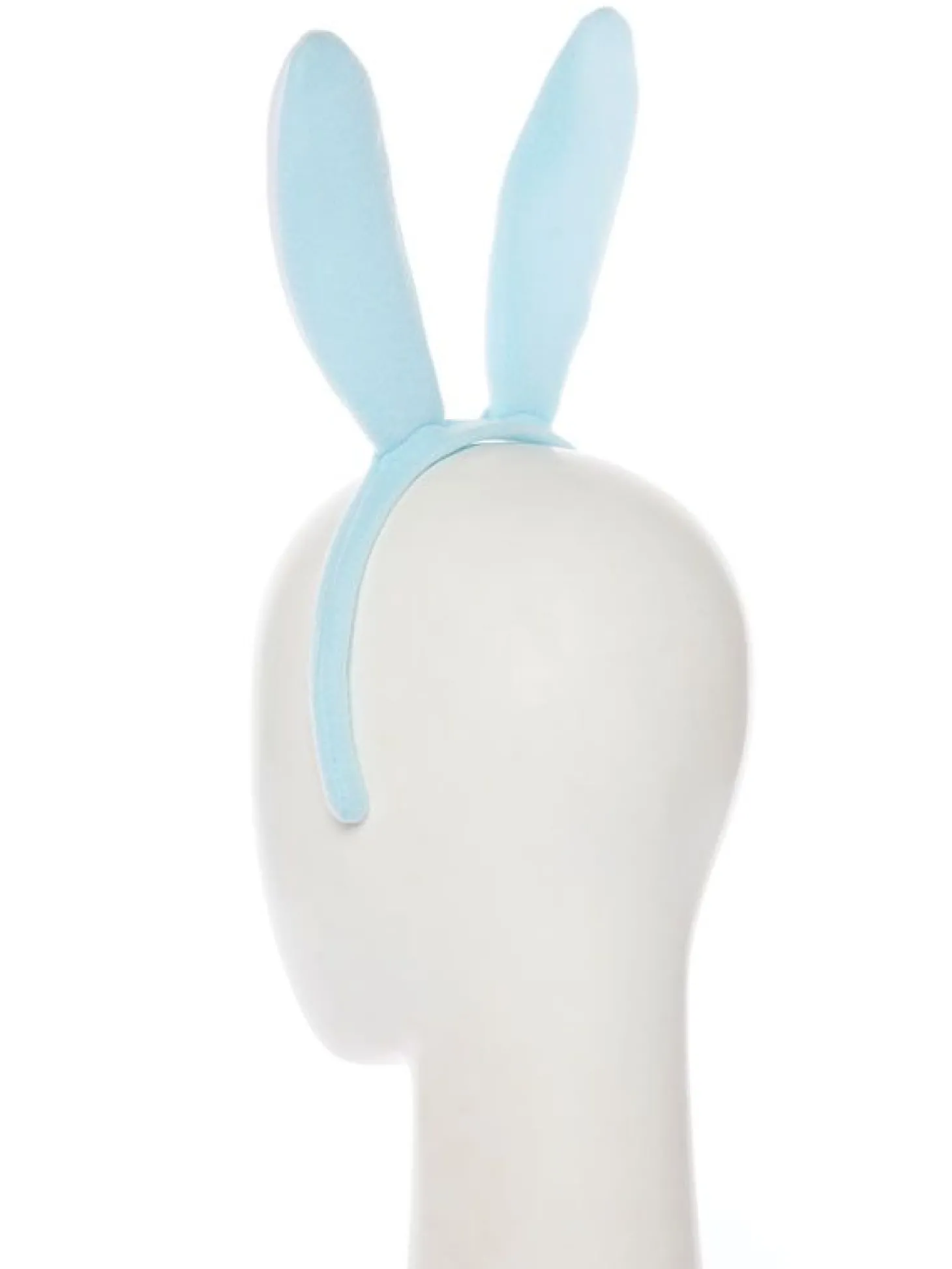Blue Bunny Ears Headband
