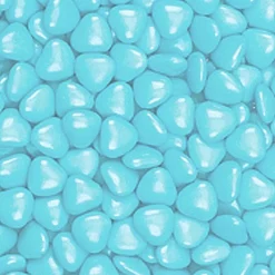 Blue Chocolate Hearts - 1Kg