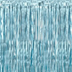 Blue Foil Curtain - 2.5M