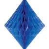 Blue Honeycomb Diamond Decoration - 30Cm